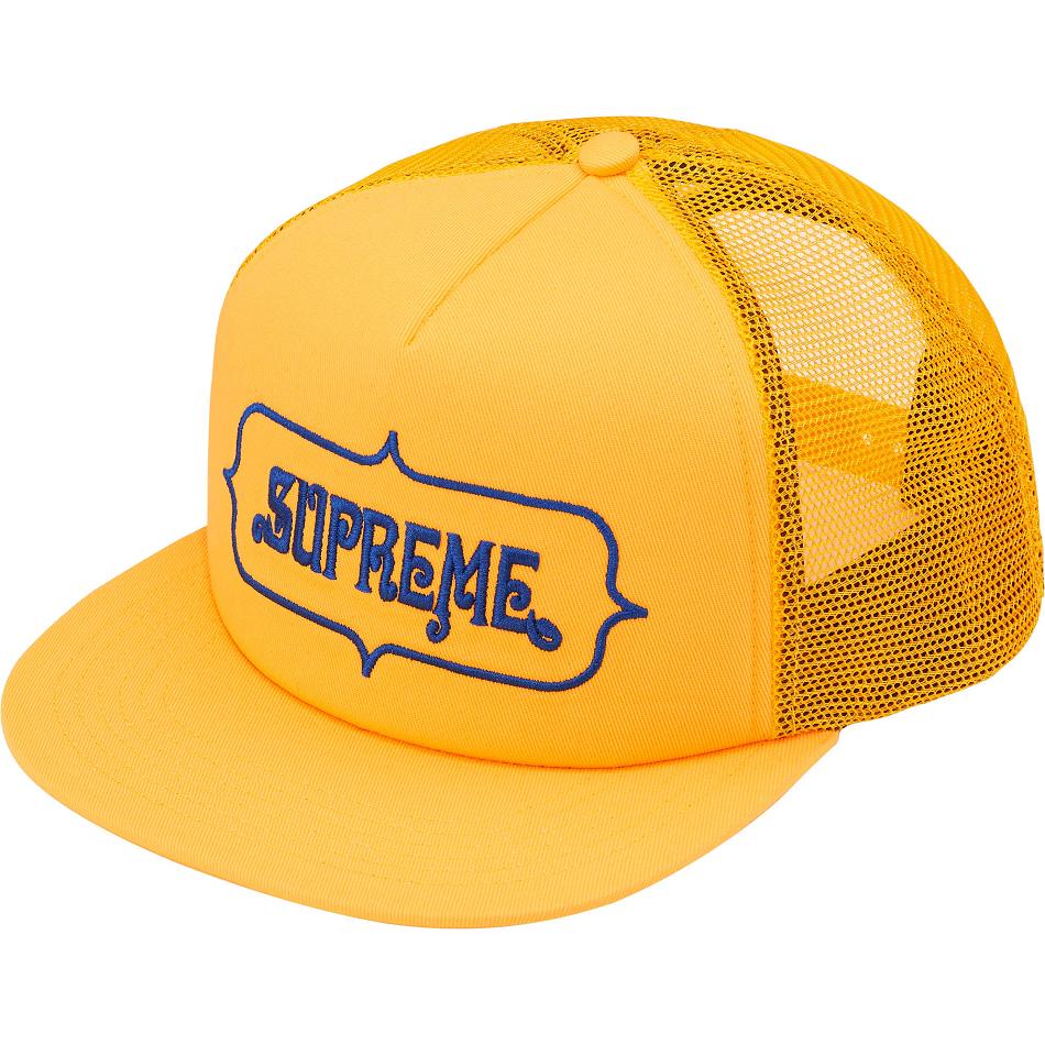 Sombreros Supreme Highest Mesh Back 5-Panel Amarillo | Supreme 500ZG